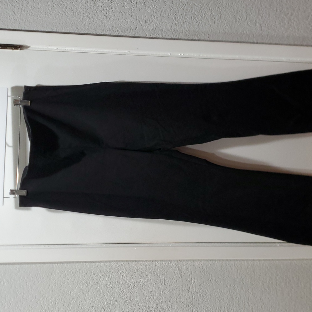 Zara NWT black stretch pants for women size XL minor flaws easy fix trending - Picture 2 of 10